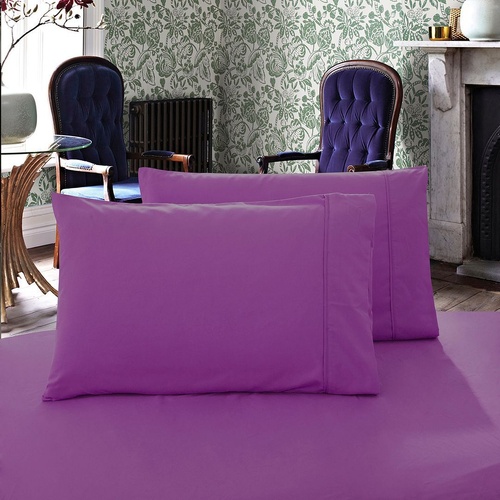 1000TC Premium Ultra Soft King size Pillowcases 2-Pack
