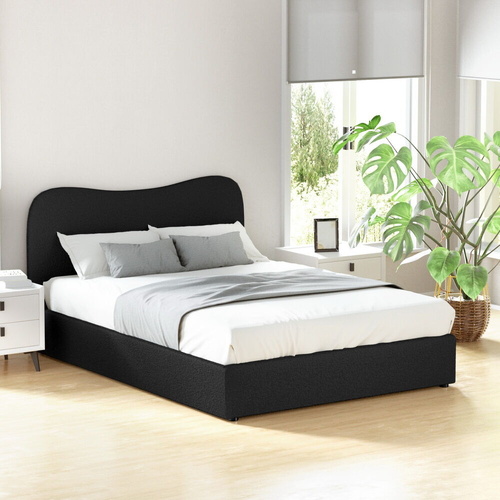 Bed Frame Boucle DARA Double Bed Frames