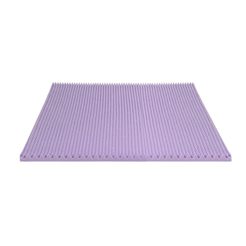 Giselle 5cm Memory Foam Mattress Topper Lavender Infused Egg Crate Pad Mat