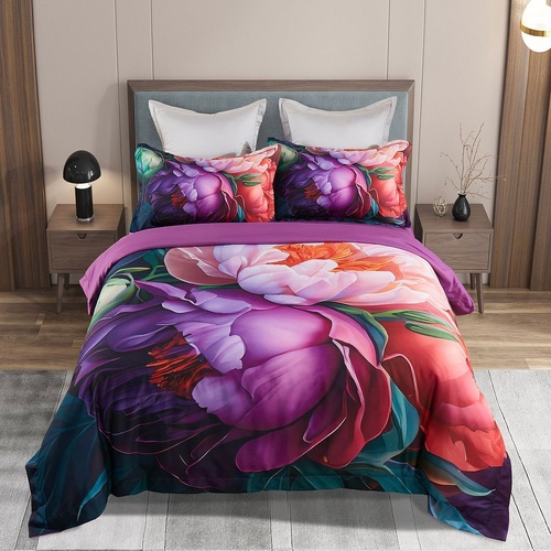 Kaie Floral Quilt Cover Set