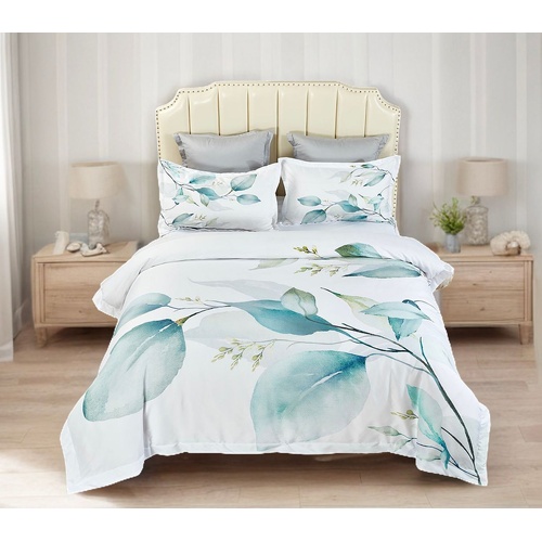 Angelis Leaves Quilt Cover Set