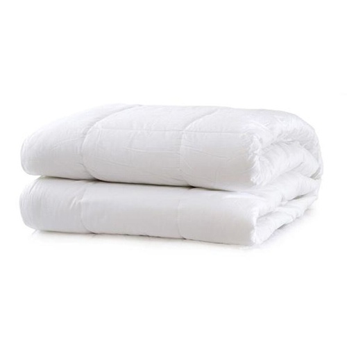 Royal Comfort Fitted Foam Cover Underlay Goose Mattress Topper 1000GSM White