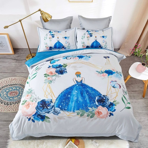 Princess Kids Quilt Cover Set