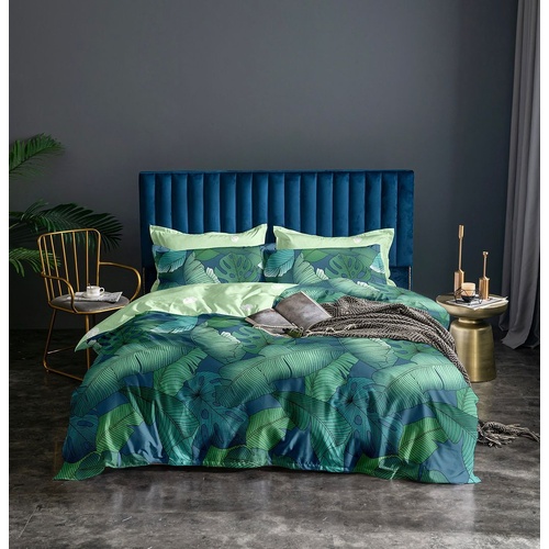 Kalena Leaves Quilt Cover Set