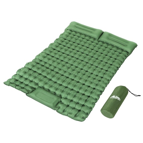 Self Inflating Mattress Camping Sleeping Mat Air Bed Pad Pillow
