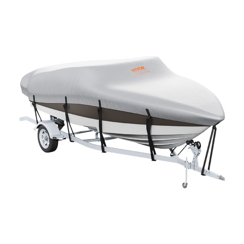 Vevor Boat Cover 600d Waterproof Boat Cover V Hull Tri