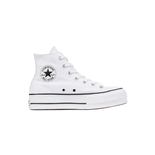 Canvas Lace-up Sneakers with Medial Eyelets