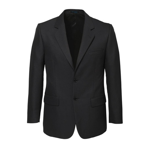 Mens 2 Button Classic Plain Suit Jacket Bamboo Blend Business Wedding