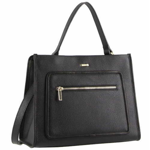 Morrissey Ladies Italian Structured Leather Tote Bag Handbag Womens