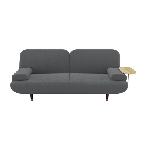 CONVERTIBLE SOFABED WITH USB CHARGE AND SIDE TABLE
