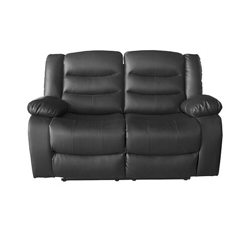 2 Seater Recliner Sofa In Faux Leather Lounge Couch