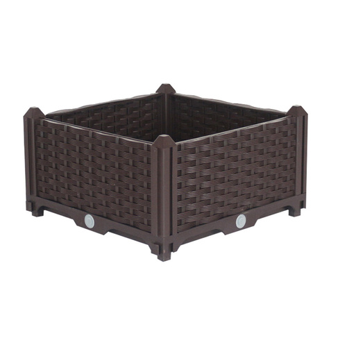 Elevated Raised Garden Bed Plants Vegetable Herb Flower Outdoor Plastic Planter Box Elevated Garden Beds Range 2