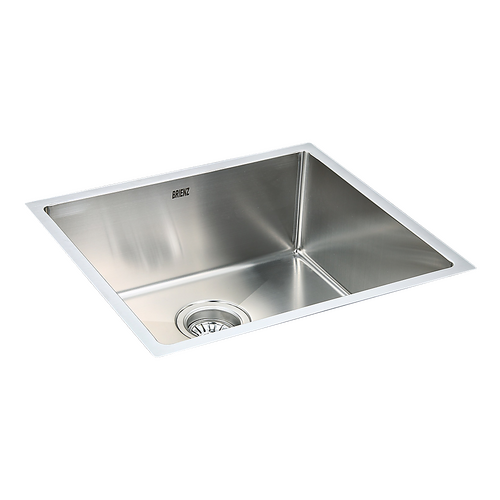 Handmade Stainless Steel Undermount Topmount Kitchen Laundry Sink with Waste Single Bowl Kitchen Sinks Range 2