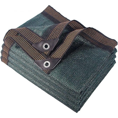 Fence Windscreen Privacy Screen Shade Cover Dark Green Fabric Mesh Garden