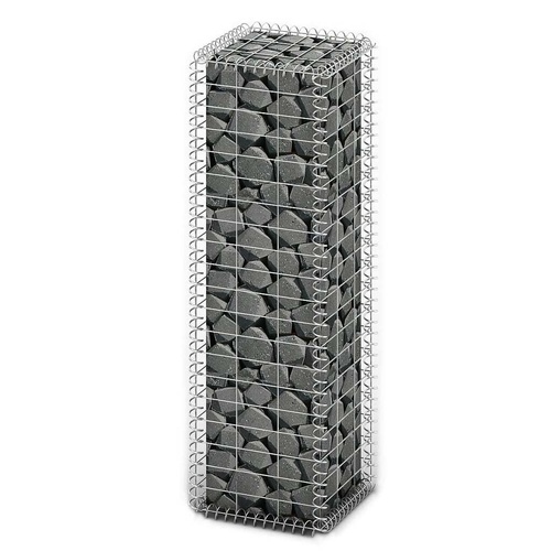 Gabion Basket with Lids Galvanised Wire