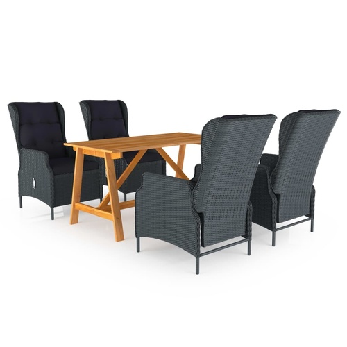 5 Piece Garden Dining Set