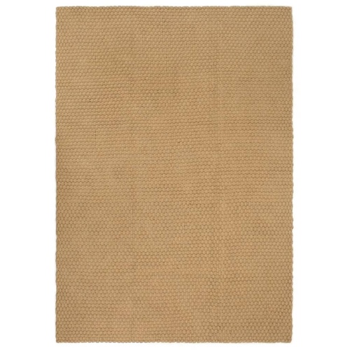 Rug Rectangular Natural Jute Shaggy Rugs