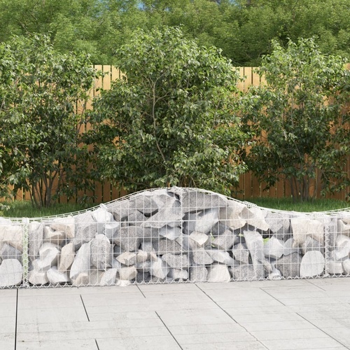 Arched Gabion Basket Galvanised Iron Gabion Garden Beds Range 2