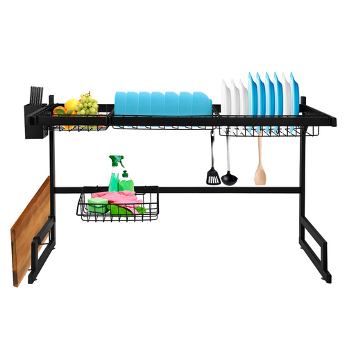  Dish Drying Rack Over Sink Steel 85 CM