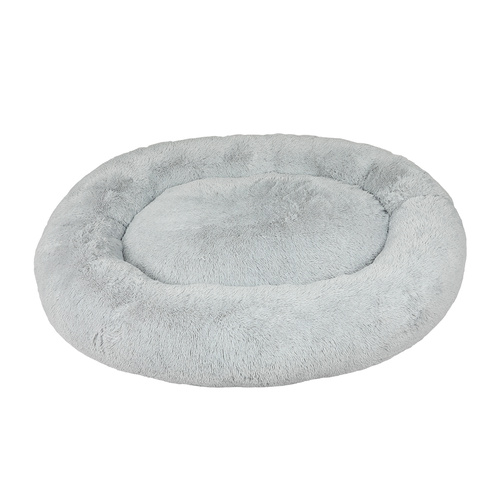  1.8m Human Size Pet Bed Fluffy Grey