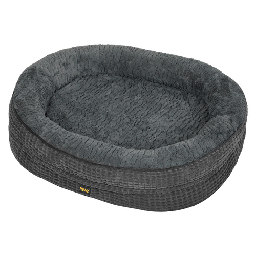 Pawz Orthopedic Plush Dog Bed Soft Washable Pet Bed Grey Cosy Cushion XXXL Size