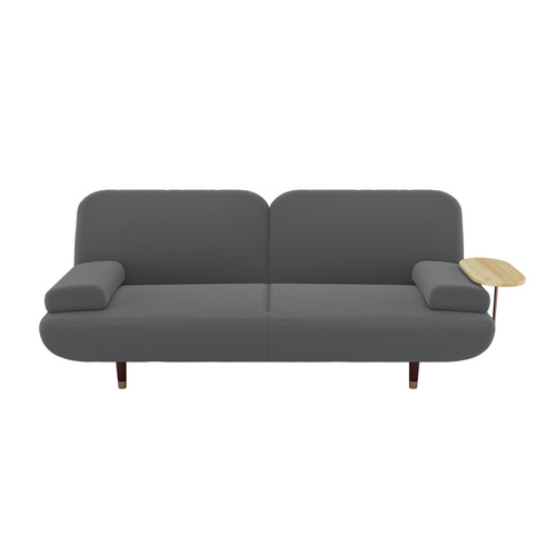 LEVEDE  CONVERTIBLE SOFABED WITH USB CHARGE AND SIDE TABLE