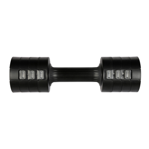 Centra A Pair Of 1KG To 5KG Dumbbells Black