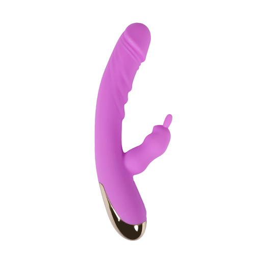  Rabbit Vibrator Double Motor G-Spot Purple