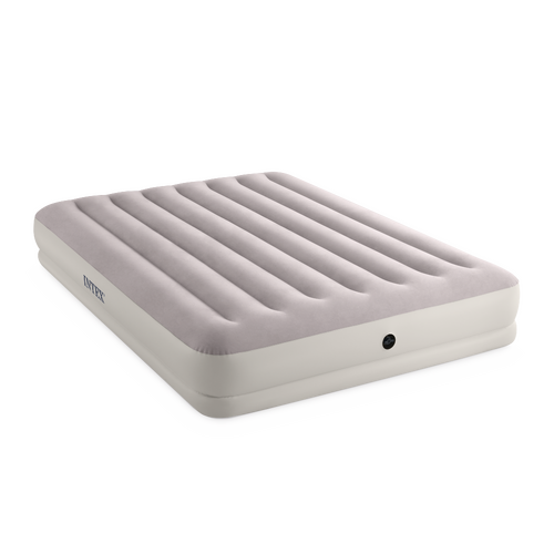 Intex Queen Dura-Beam Prestige Mid-Rise Airbed w/ USB150 Pump- 64179