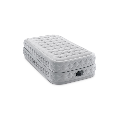 Intex Single Dura-Beam Deluxe Supreme Air-Flow Air Mattress 51cm 64488