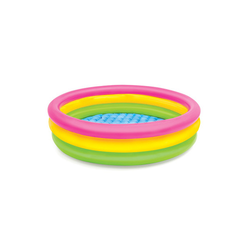 Intex Sunset Glow Inflatable Kiddie Pool - 113 x 25cm 57412