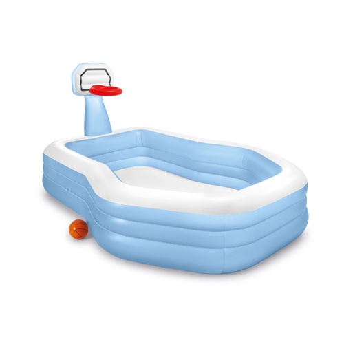 Intex Swim Center Shootin' Hoops Inflatable Pool 2.57m x 1.88m 57183