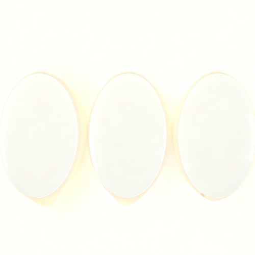(Pack of 3）LED Motion Sensor Night Light Indoor, Cordless Battery Powered,Stick-on Warm White Light with Built-in Infrared Motion Detection, Sensor Li