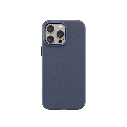 Lovefone Genuine Crafted Leather Case iPhone 14 Pro Max Navy