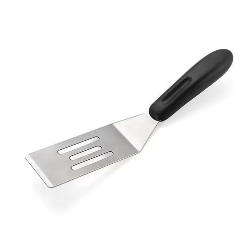 1 pc Teppanyaki steak spatula, Japanese cuisine small spatula, cooking tool (silver)