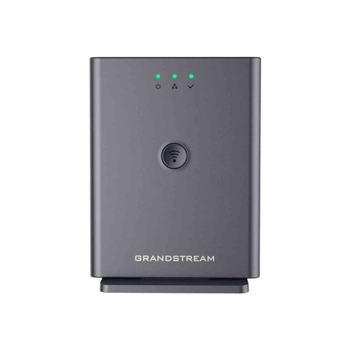 GRANDSTREAM DP752 DECT Base Station, Pairs w/ 5 DP Series DECT Handsets, Range up to 400 meters, Supports Push-to-Talk