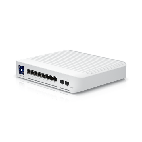 Switch Enterprise 8-port PoE+ 8x2.5GbE, Ideal For Wi-Fi 6 AP, 2x 10g SFP+ Ports For Uplinks, Managed Layer 3 Switch