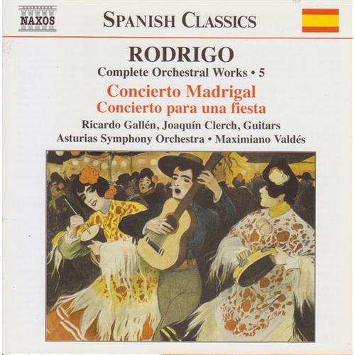 Complete Orchestral Works - Rodrigo, Jaoquin Cd Album