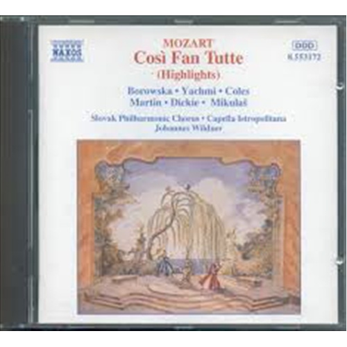 Mozart: Cosi Fan Tutte Hlts - Wildner: Borowska: Yachmi: Coles: C Cd Album