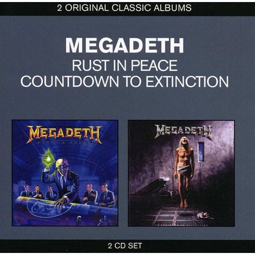 Countdown To Extinction/Rust I - Megadeth Cd Album