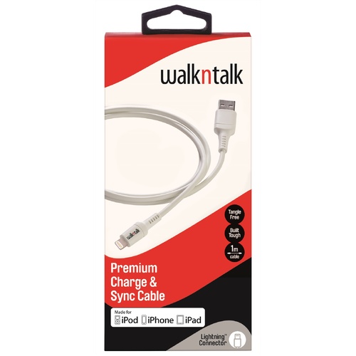 Charge & Sync Cable White