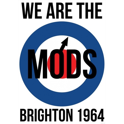 We Are The Mods-Brighton 1964 Poster