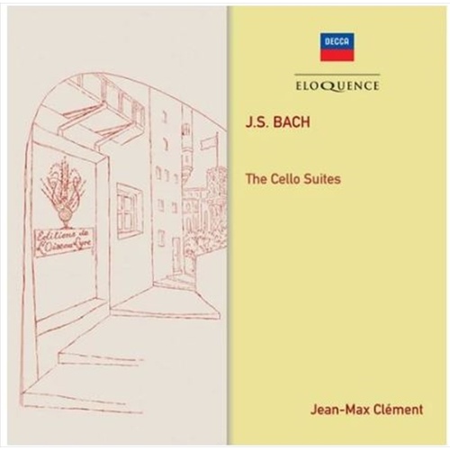 Bach: Cello Suites - Clement, Max Cd Album