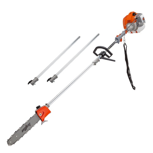 62CC Pole Chainsaw Saw Petrol Chain Tree Pruner Extended Extension Cutter