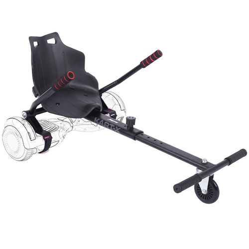 BULLET KART-X Hoverboard Seat Attachment, for 6.5" 8" 10" models, Adjustable Length Frame