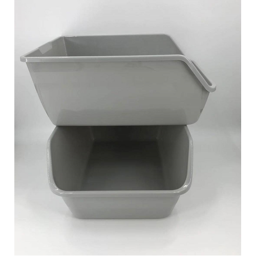 2 x XL Portable Cat Kitten Toilet Litter Deep Tray