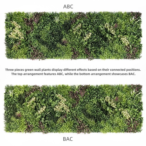 3 SQM Artificial Plant Wall Grass Panels Vertical Garden Foliage Tile Fence 1X1M