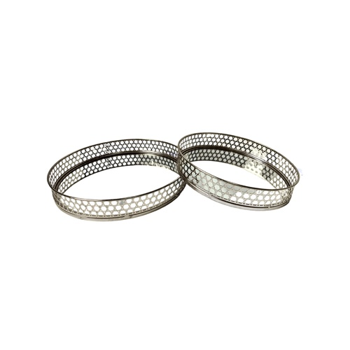 Nina Tray - Round - Large - Silver