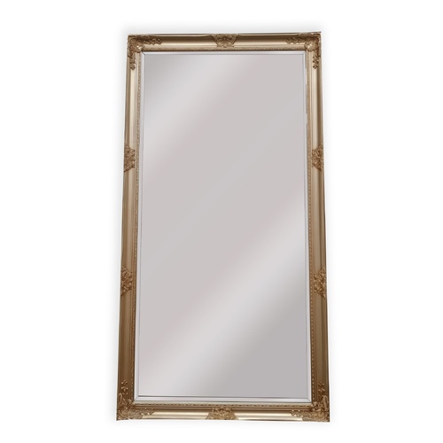 French Provincial Ornate Mirror - ANTIQUE CHAMPAGNE - X Large 100cm x 190cm