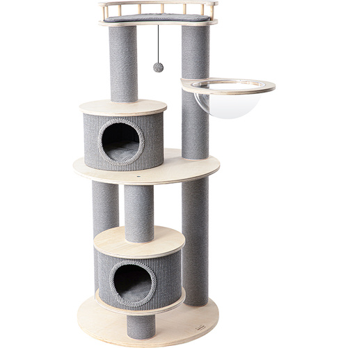 HONEYPOTCAT Majestic Reinforced Multi-Level Cat Tree  - 165cm